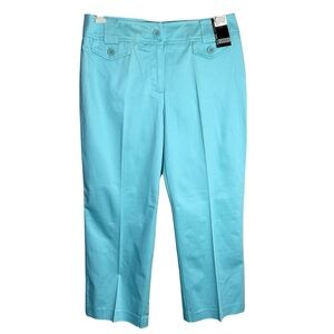 New York & Company Aqua Ankle Pants